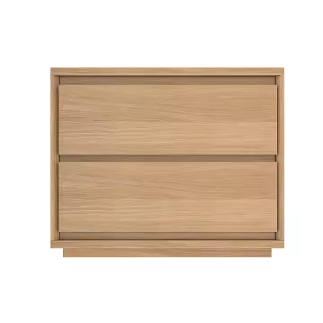 Luna Oak Nordic Storage Cabinet