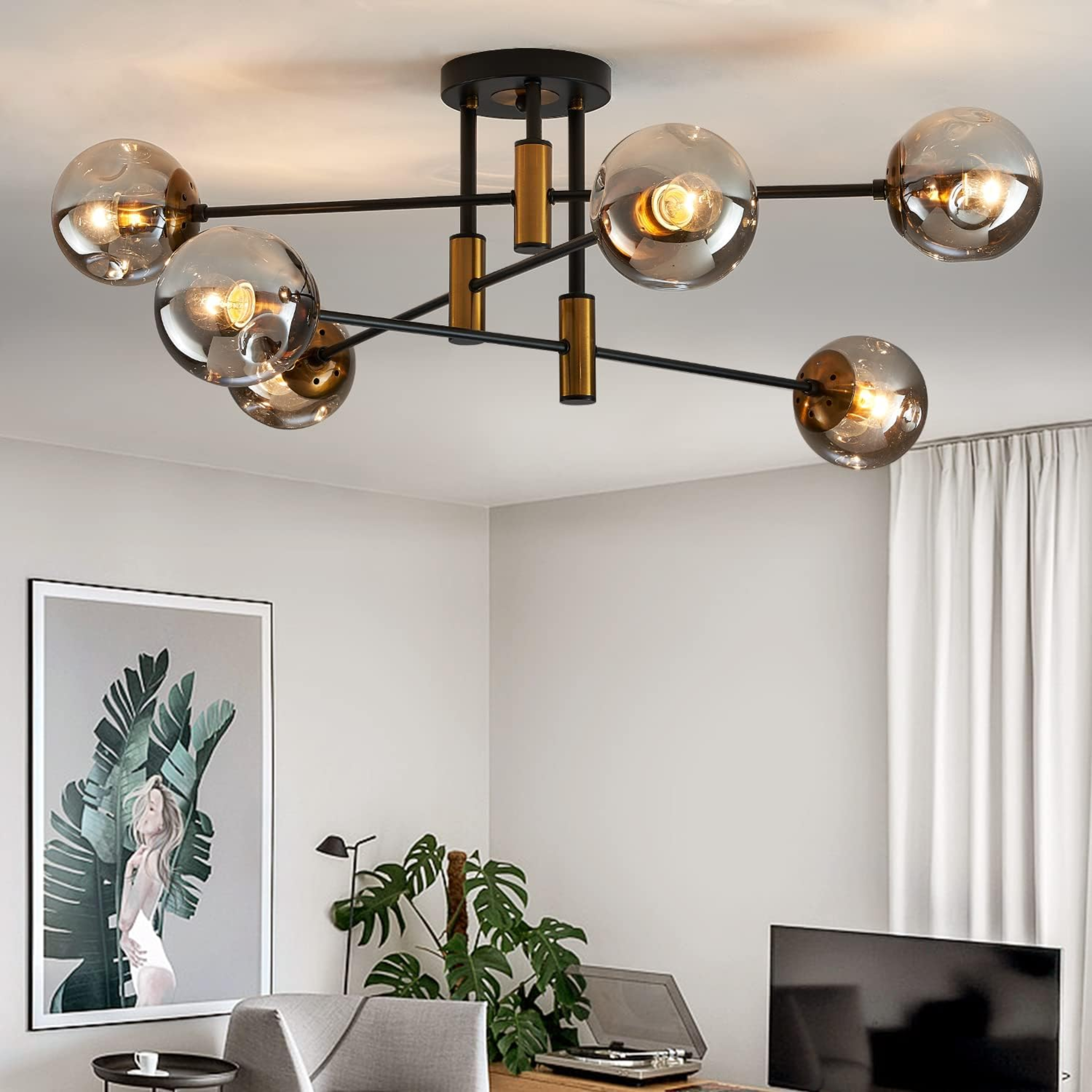 The Forge Sphere Chandelier