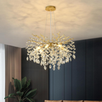 The Golden Willow Chandelier