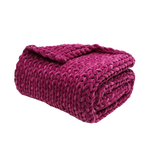 Thick Braided Knit Blanket