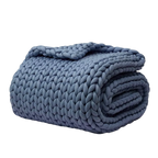 Thick Braided Knit Blanket