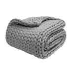 Thick Braided Knit Blanket